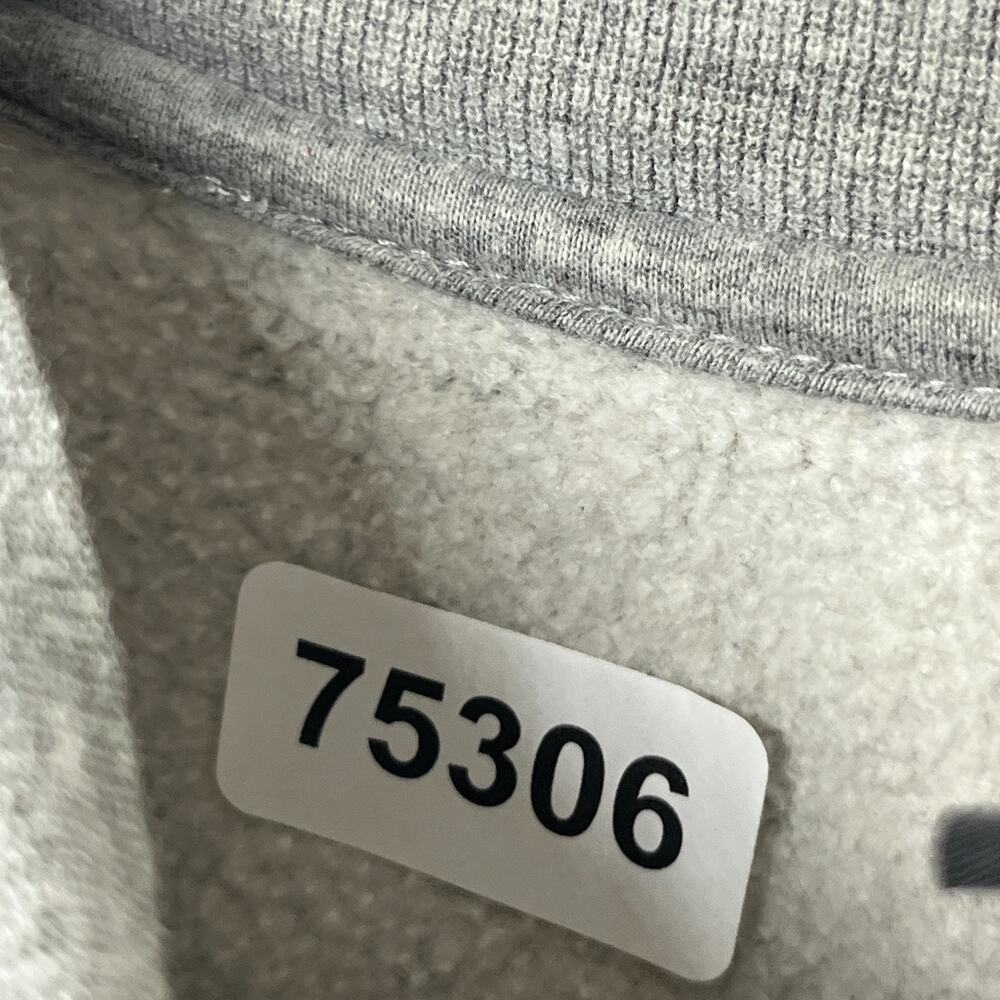 STUSSY Sweatshirt Mens 2XL State Crew Fleece Pullover Cotton Blend Gray USA VTG - Picture 14 of 14